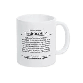 Tasse für Berufsdetektivin - Druckerino