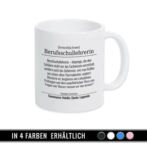 Tasse für Berufsschullehrerin - Druckerino