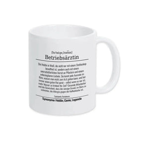 Tasse für Betriebsärztin - Druckerino