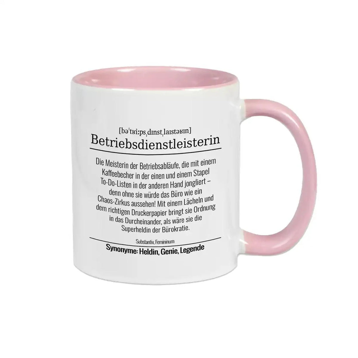 Tasse für Betriebsdienstleisterin - Druckerino