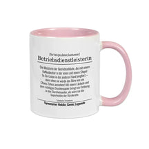 Tasse für Betriebsdienstleisterin - Druckerino