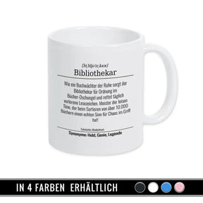 Tasse für Bibliothekar - Druckerino