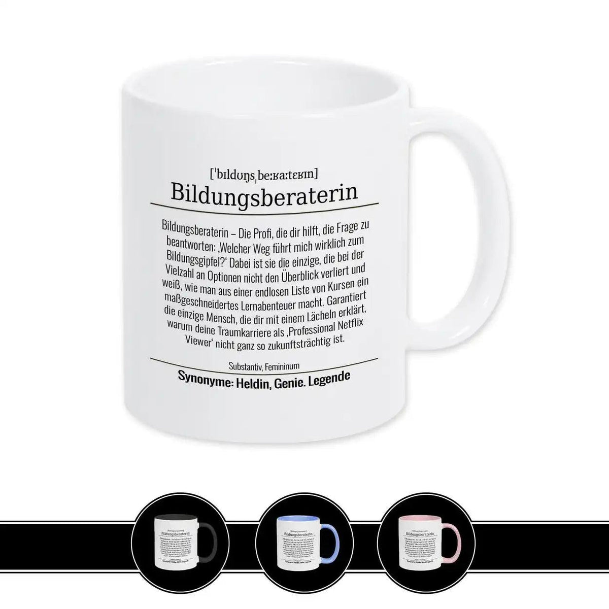 Tasse für Bildungsberaterin - Druckerino