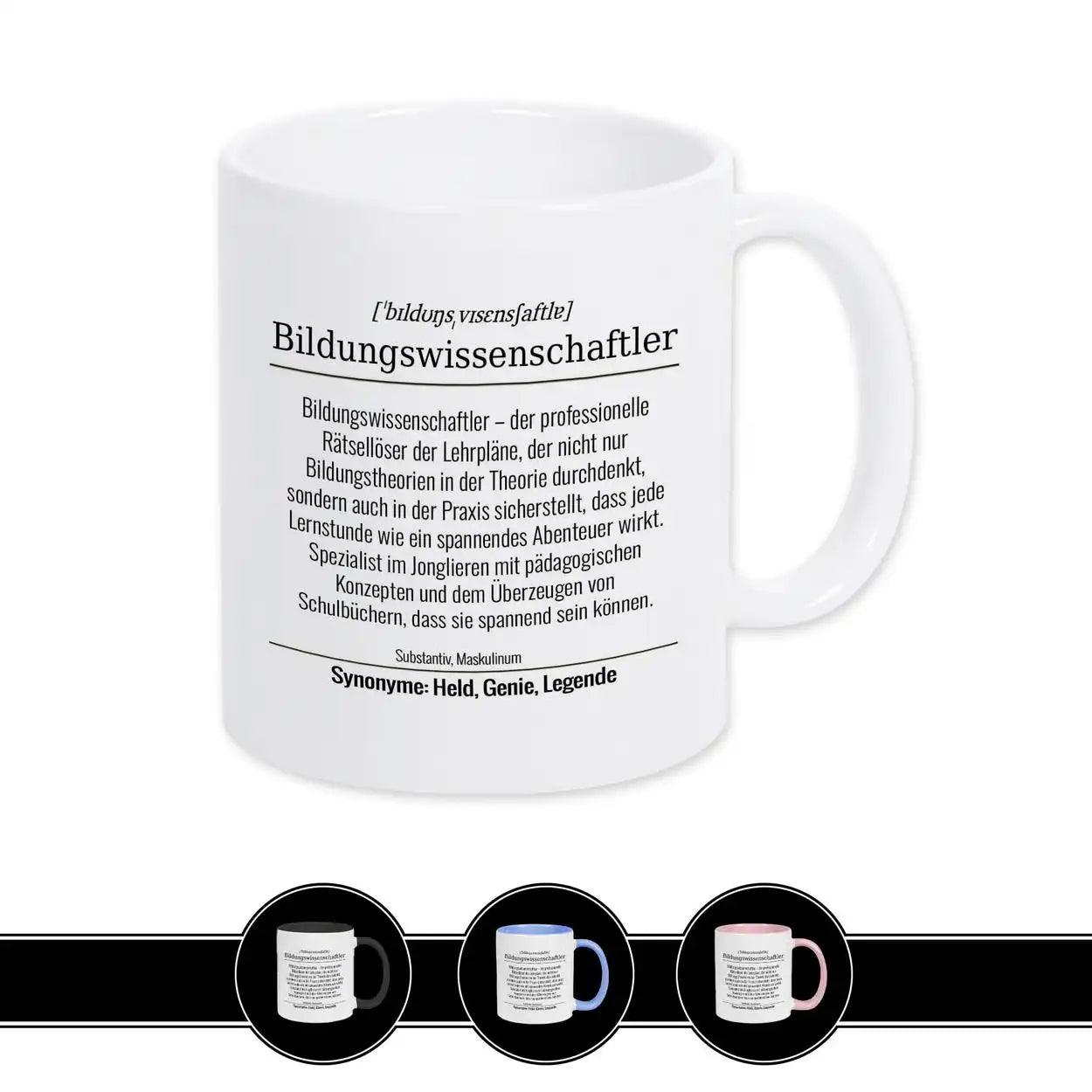 Tasse für Bildungswissenschaftler - Druckerino