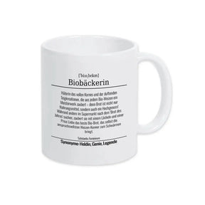 Tasse für Biobäckerin - Druckerino