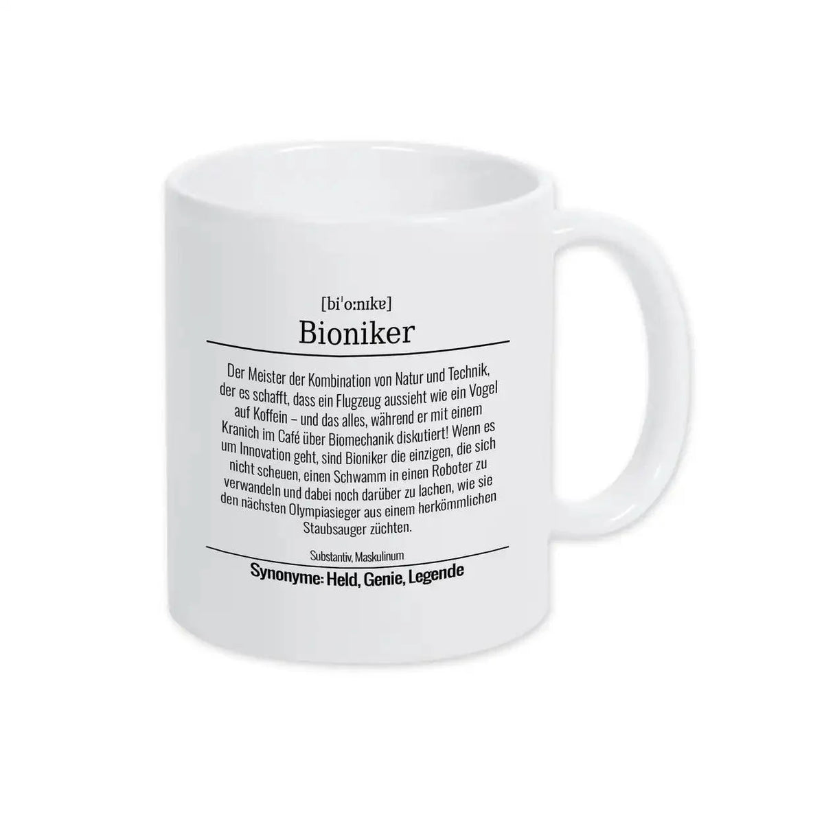 Tasse für Bioniker - Druckerino