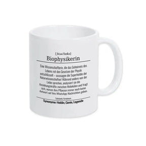 Tasse für Biophysikerin - Druckerino