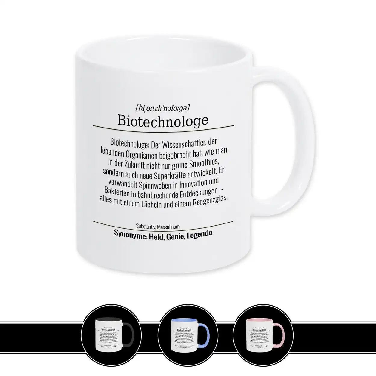 Tasse für Biotechnologe - Druckerino