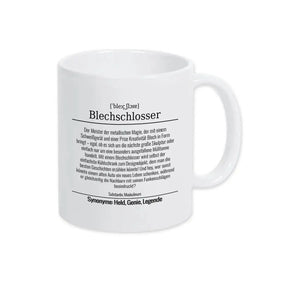 Tasse für Blechschlosser - Druckerino
