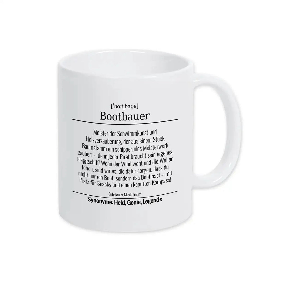 Tasse für Bootbauer - Druckerino