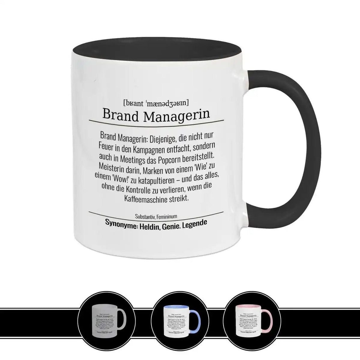 Tasse für Brand Managerin - Druckerino