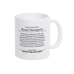 Tasse für Brand Managerin - Druckerino