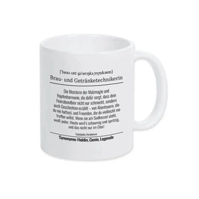 Tasse für Brau- und Getränketechnikerin - Druckerino