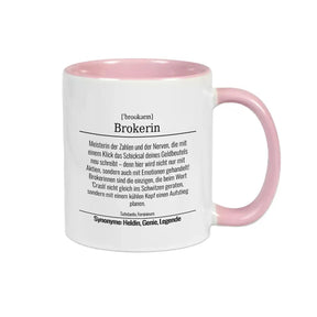 Tasse für Brokerin - Druckerino