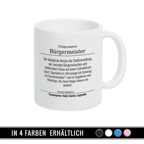 Tasse für Bürgermeister - Druckerino