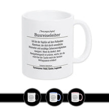 Tasse für Busreiseleiter - Druckerino