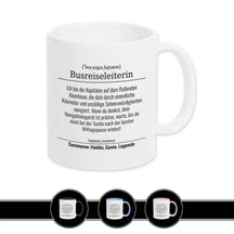 Tasse für Busreiseleiterin - Druckerino