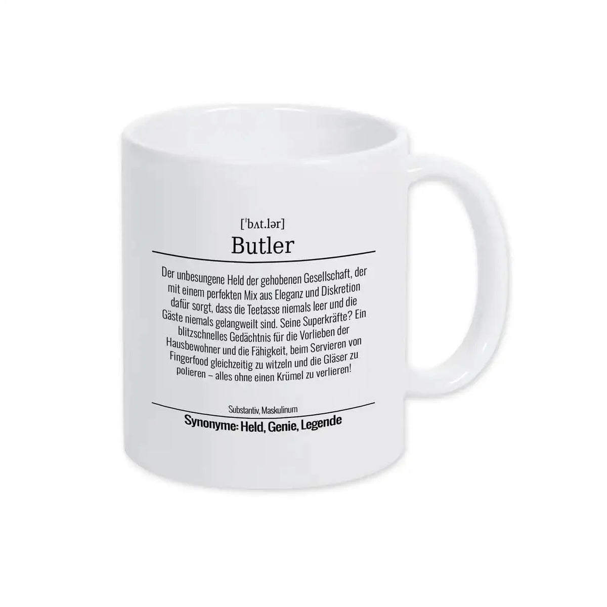 Tasse für Butler - Druckerino