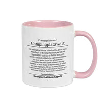 Tasse für Campingplatzwart - Druckerino