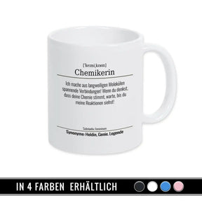 Tasse für Chemikerin - Druckerino