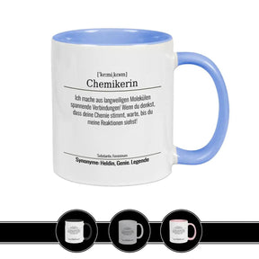 Tasse für Chemikerin - Druckerino