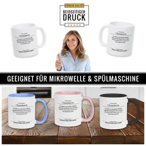 Tasse für Chemikerin - Druckerino