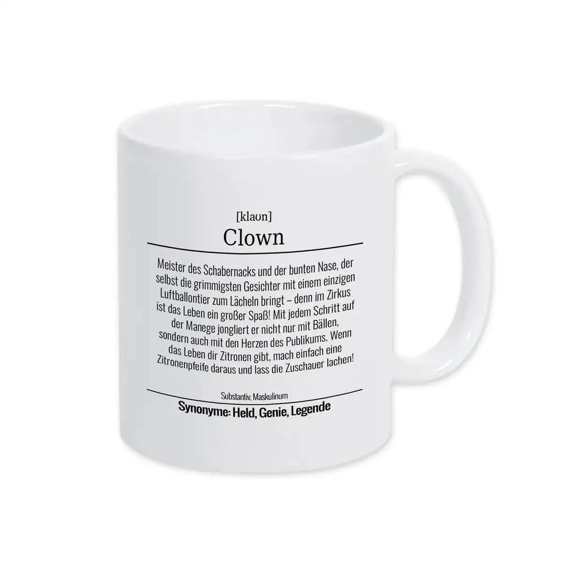 Tasse für Clown - Druckerino