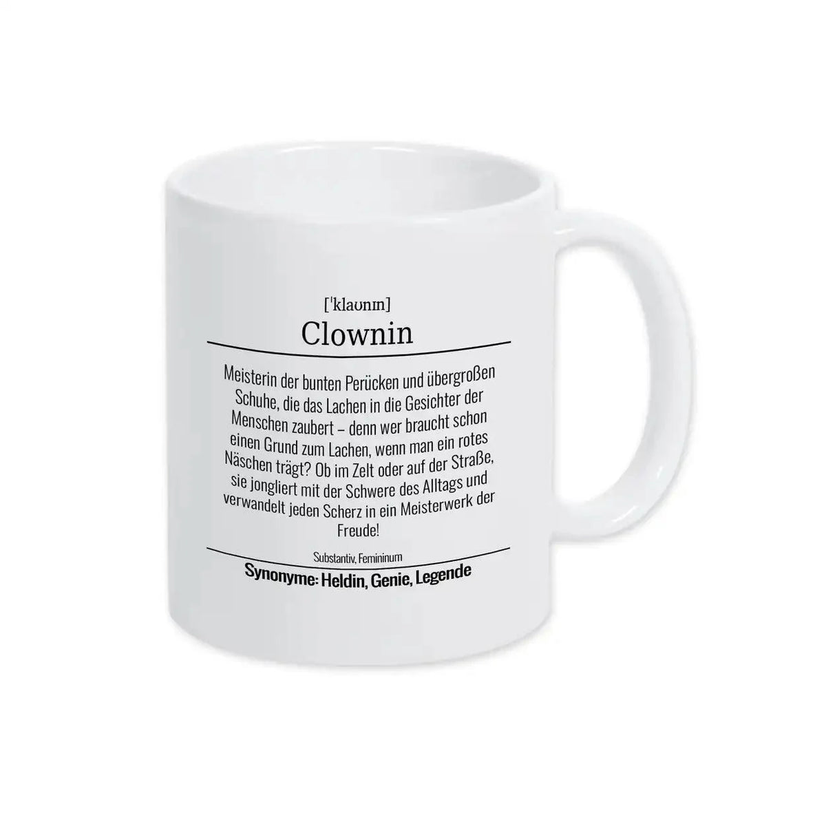 Tasse für Clownin - Druckerino