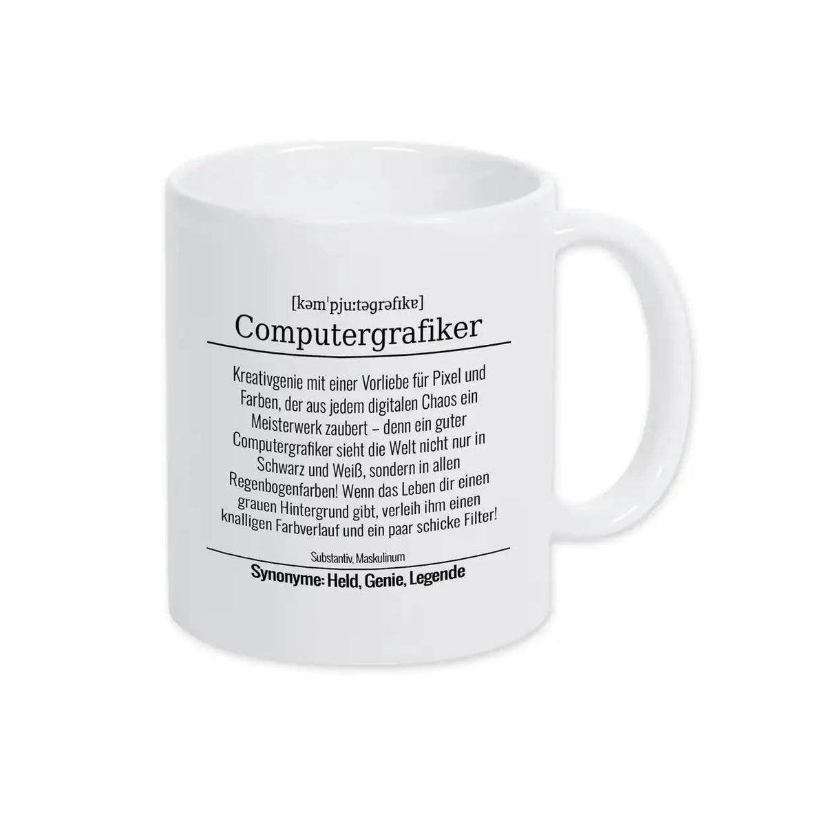 Tasse für Computergrafiker - Druckerino