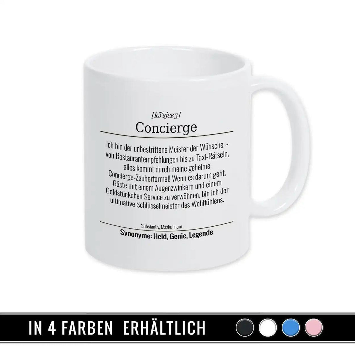 Tasse für Concierge - Druckerino