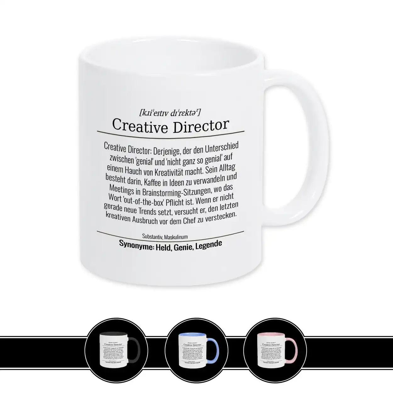 Tasse für Creative Director - Druckerino