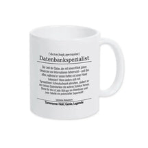 Tasse für Datenbankspezialist - Druckerino