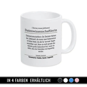 Tasse für Datenwissenschaftlerin - Druckerino