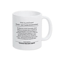 Tasse für Denk- und Gedächtnistrainer - Druckerino