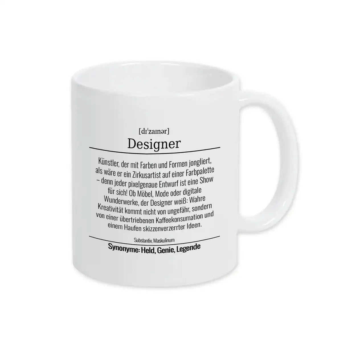 Tasse für Designer - Druckerino