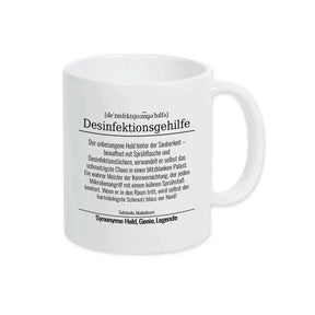 Tasse für Desinfektionsgehilfe - Druckerino