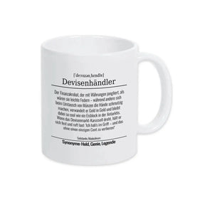 Tasse für Devisenhändler - Druckerino