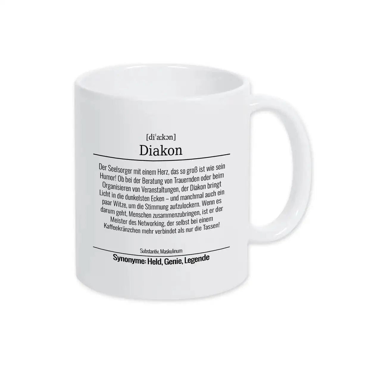 Tasse für Diakon - Druckerino