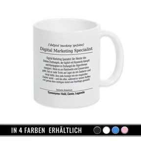 Tasse für Digital Marketing Specialist - Druckerino