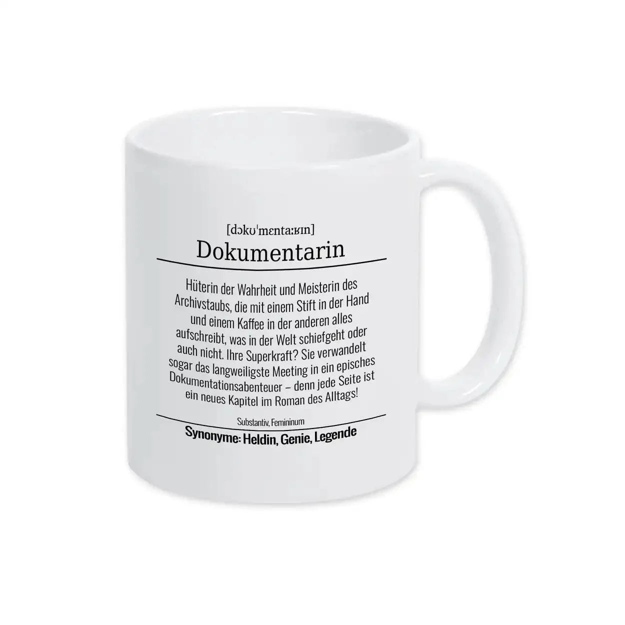 Tasse für Dokumentarin - Druckerino