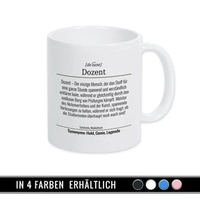 Tasse für Dozent - Druckerino