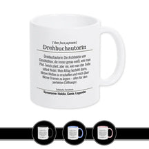 Tasse für Drehbuchautorin - Druckerino