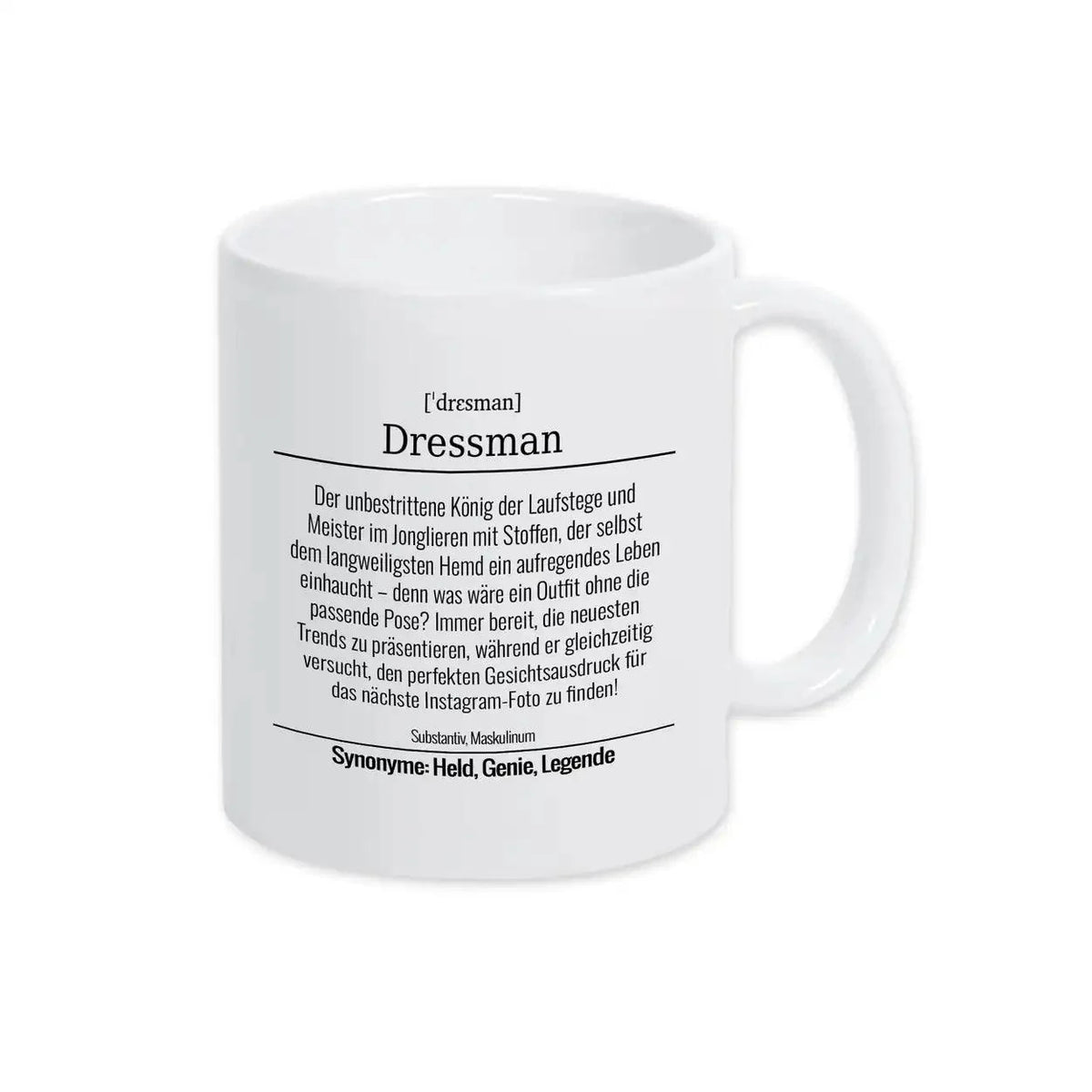 Tasse für Dressman - Druckerino