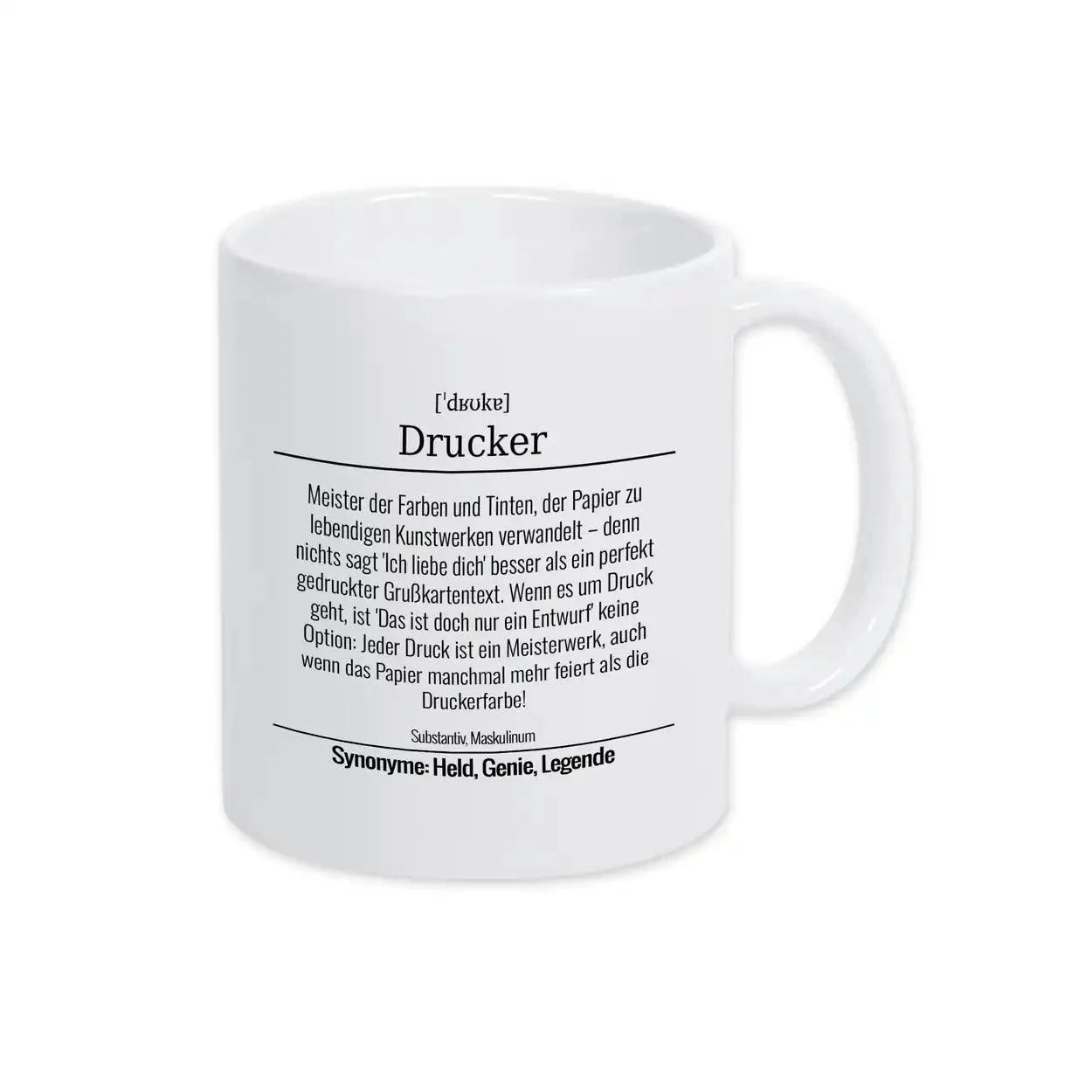 Tasse für Drucker - Druckerino