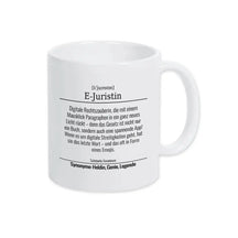 Tasse für E-Juristin - Druckerino