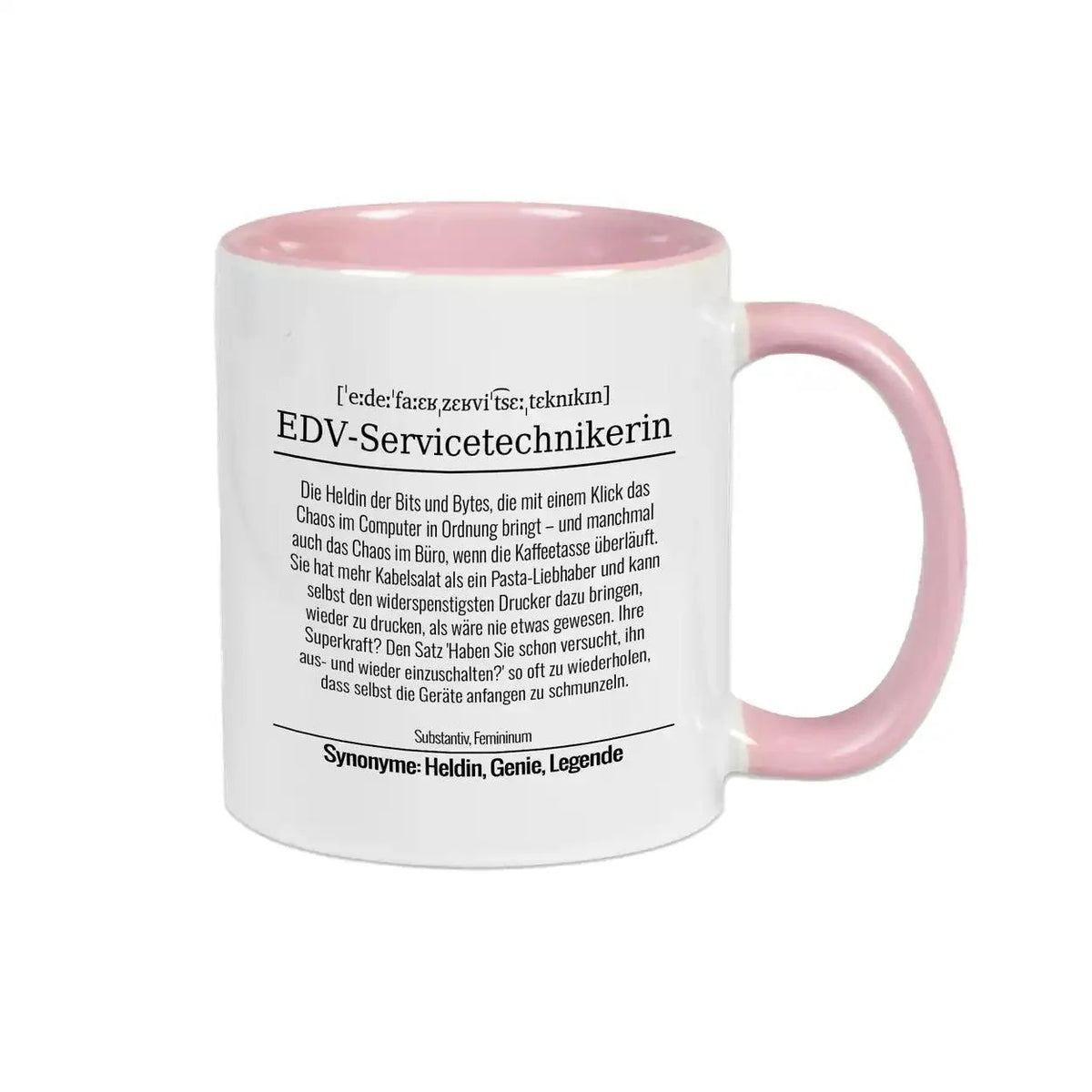 Tasse für EDV-Servicetechnikerin - Druckerino