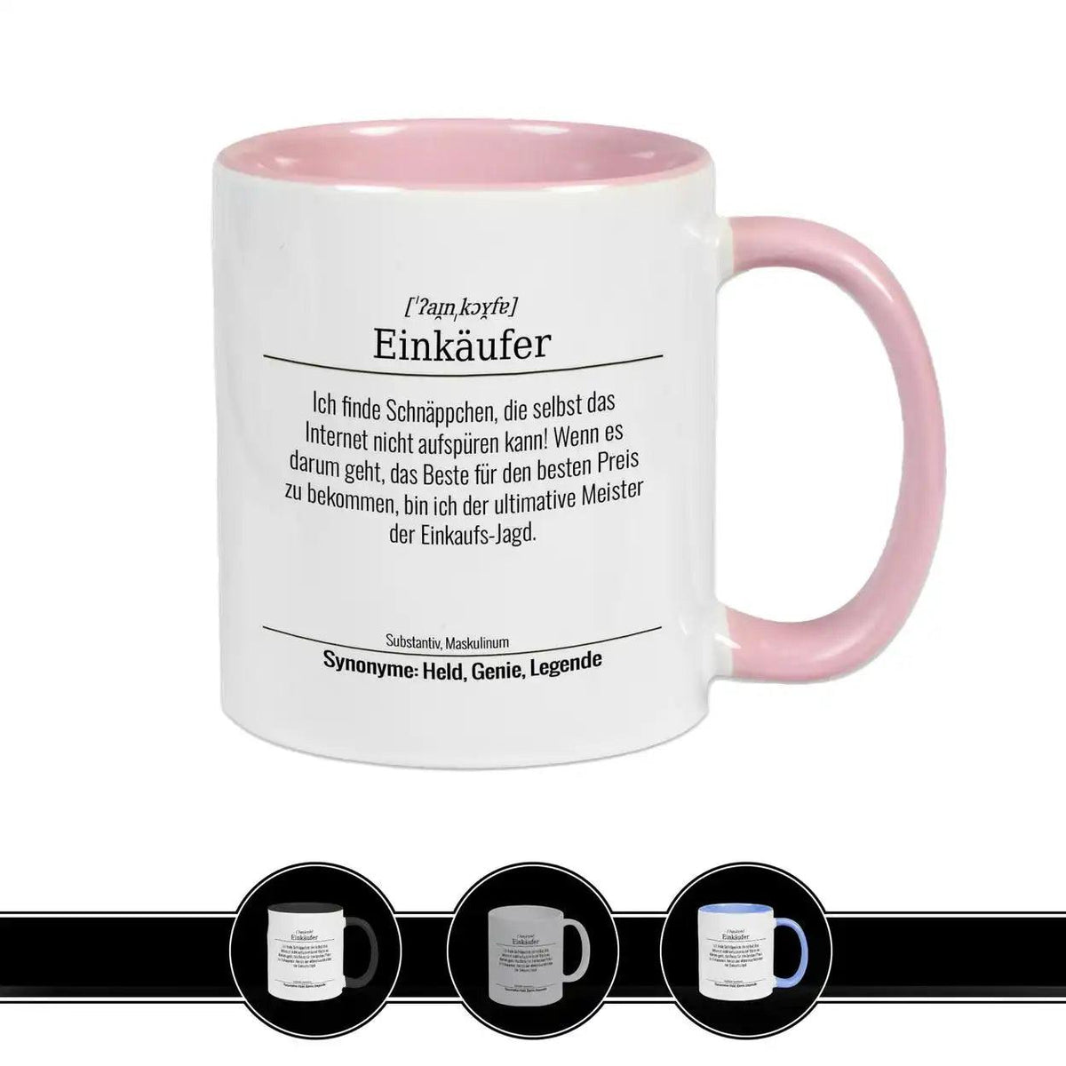 Tasse für Einkäufer - Druckerino