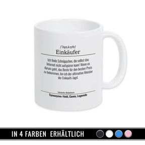 Tasse für Einkäufer - Druckerino