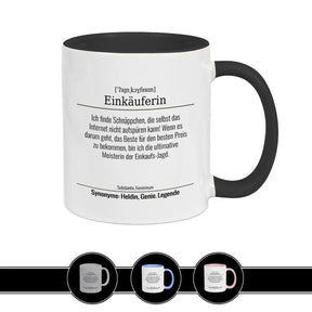 Tasse für Einkäuferin - Druckerino