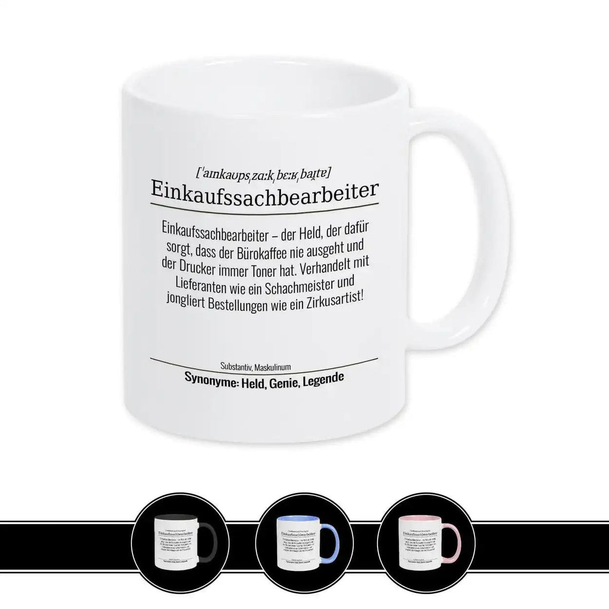 Tasse für Einkaufssachbearbeiter - Druckerino